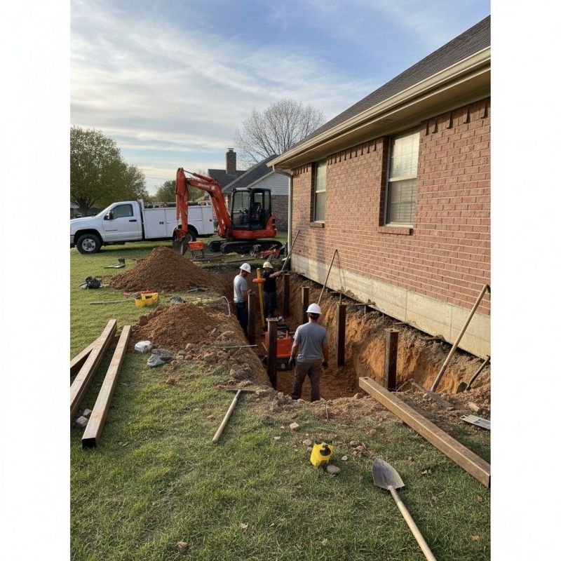 Local Exterior Foundation Repair pros at work